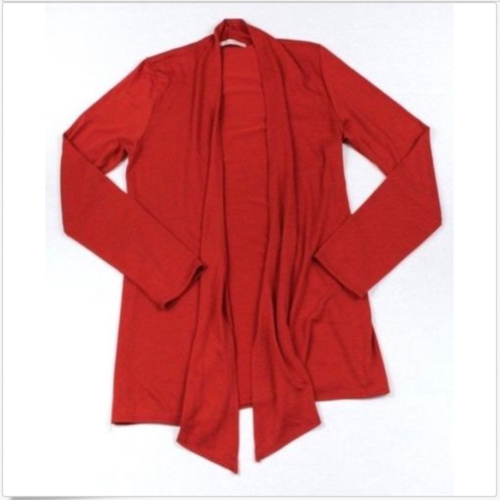 41 Hawthorn Orange Long Sleeve Cardigan Sweater
